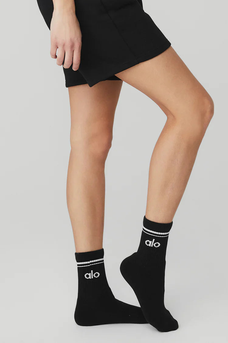 Unisex Half-Crew Throwback Sock