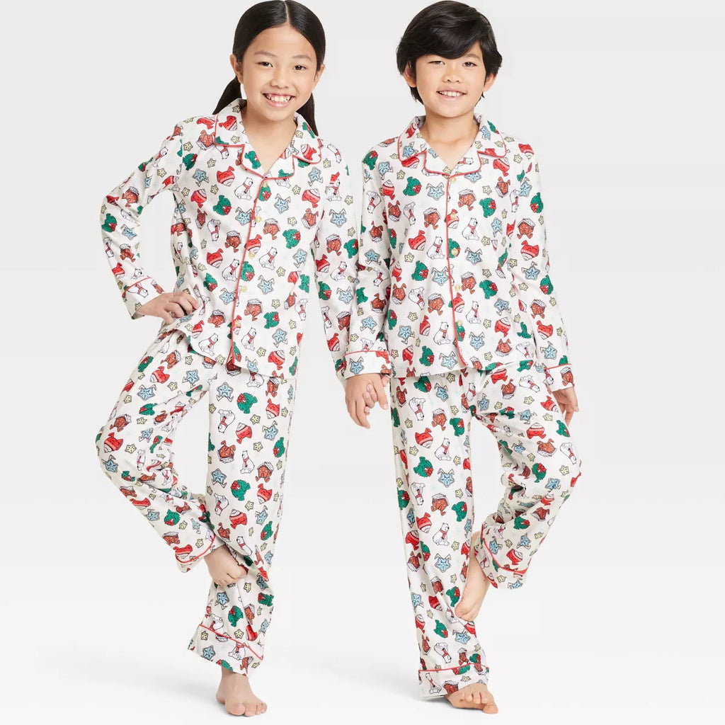 Kids' Holiday Treats Print Holiday Matching Family Pajama Set