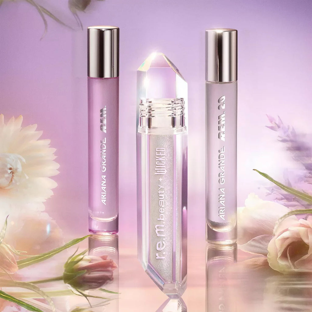 r.e.m. beauty x Wicked So Popular Ph Lip Oil & Fragrance Gift set