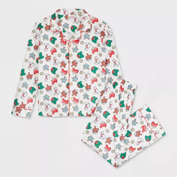 Kids' Holiday Treats Print Holiday Matching Family Pajama Set