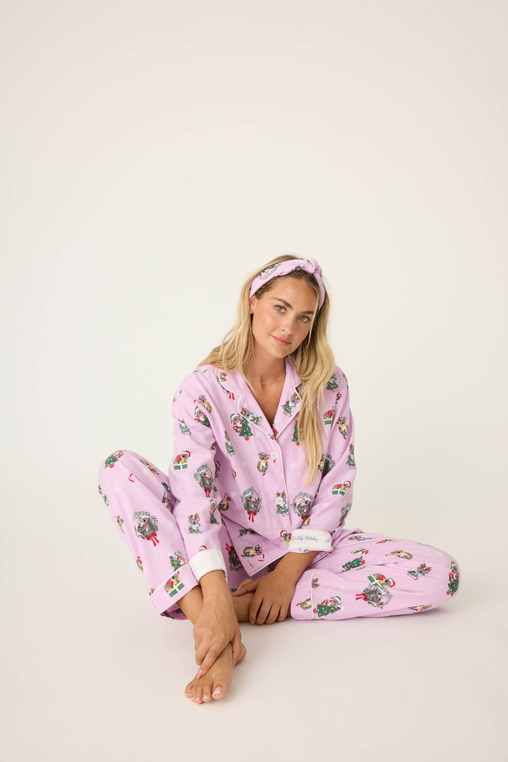 Koality Holiday Flannel PJ Set