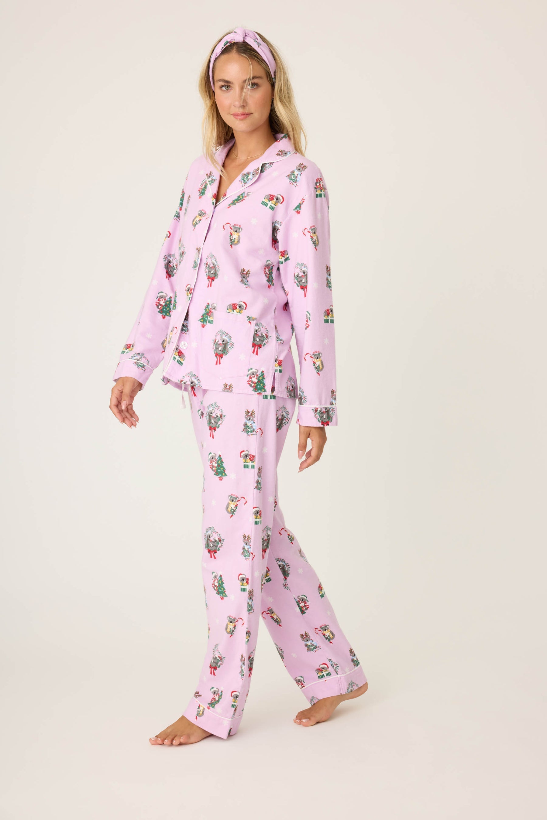 Koality Holiday Flannel PJ Set