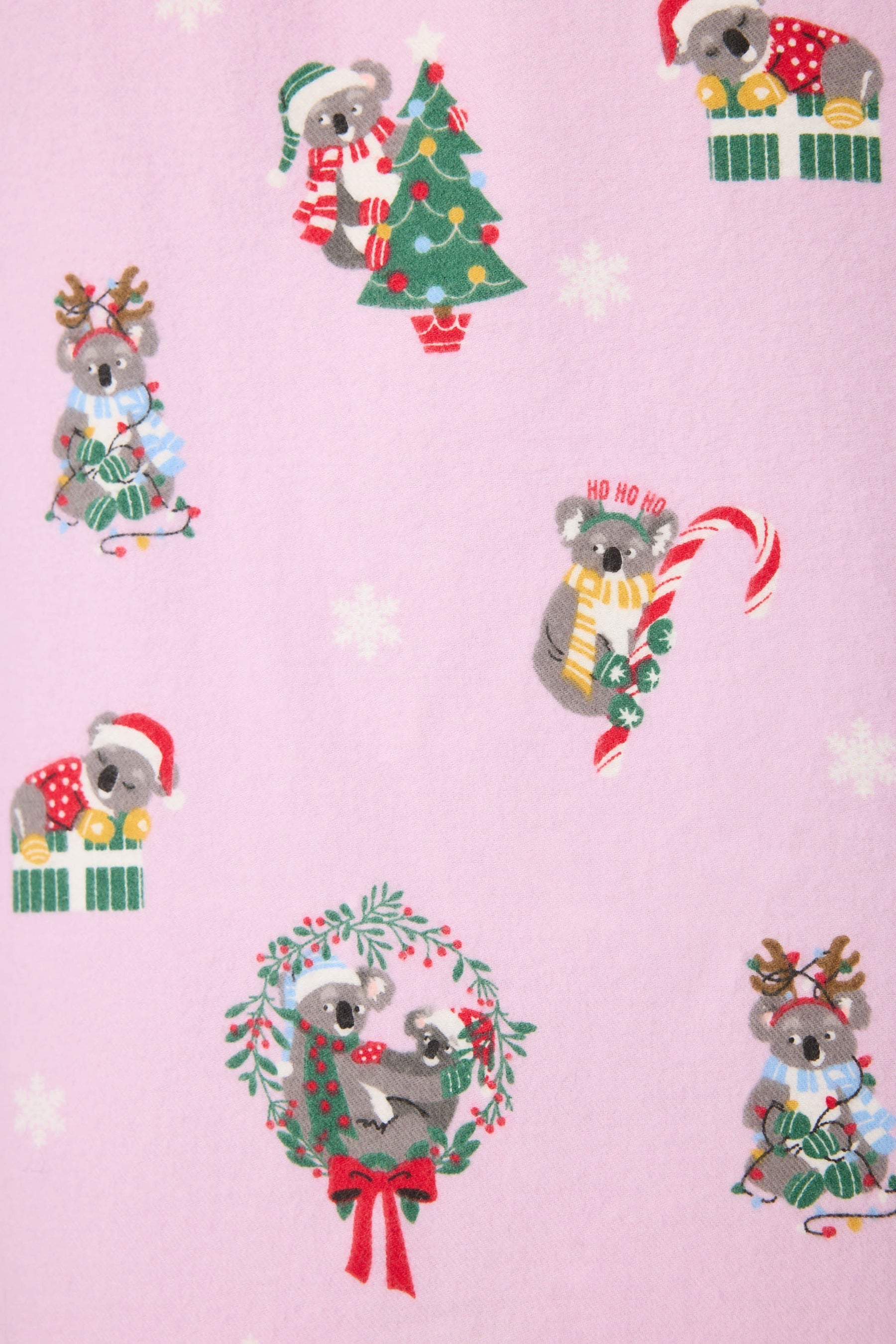 Koality Holiday Flannel PJ Set