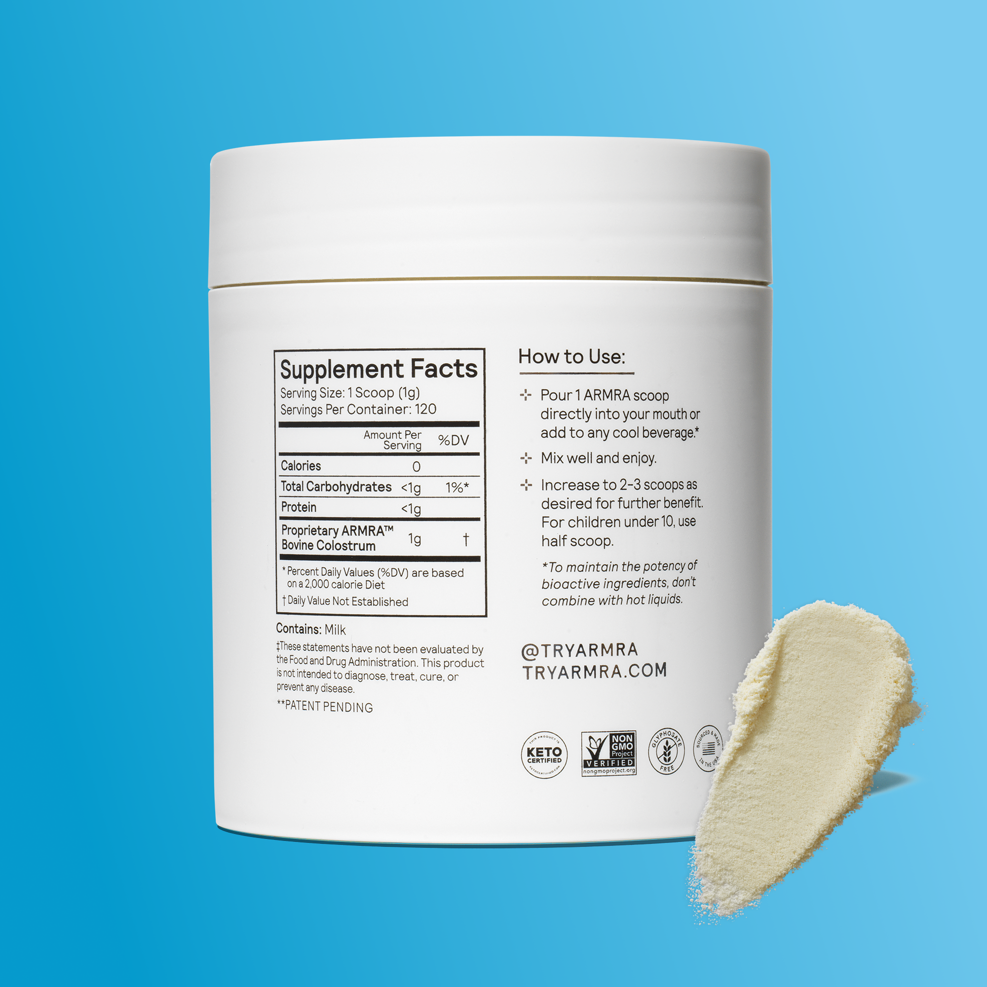 Immune Revival Unflavored Jar